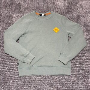 REI Co-op Sweatshirt XSmall Green Crewneck Pullover Logo Outdoor Apparel